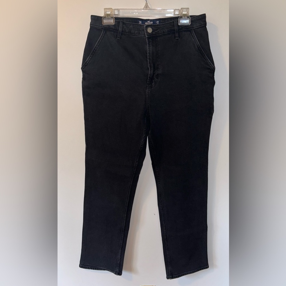HOLLISTER ultra high-rise straight jeans